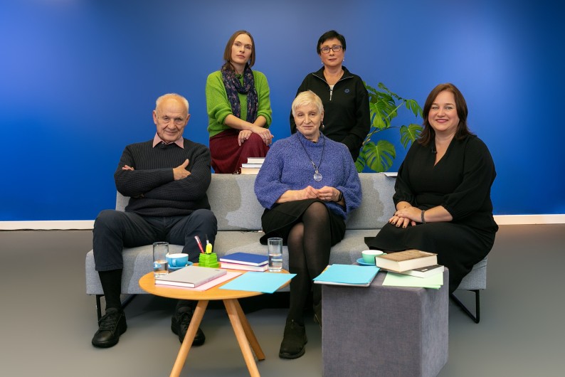 Metų knygos rinkimai. Negrožinės literatūros komisija. Nuotr. Vygaudas Juozaitis