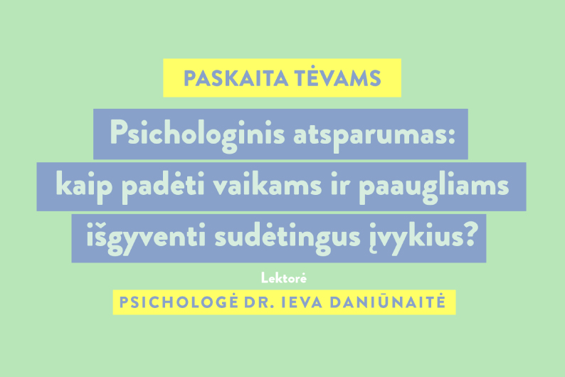 Renginio iliustracija