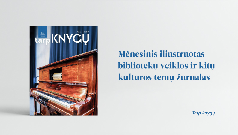 „Tarp knygų“ kovo numerio viršelis