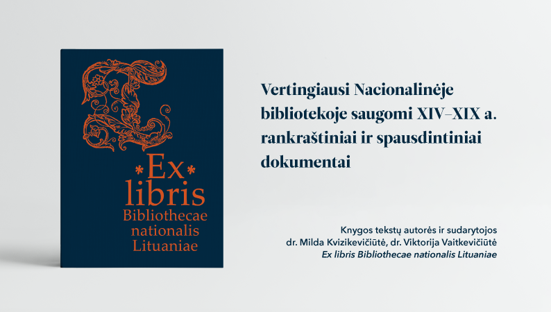 Knygos „Ex libris Bibliothecae nationalis Lituaniae“ viršelis