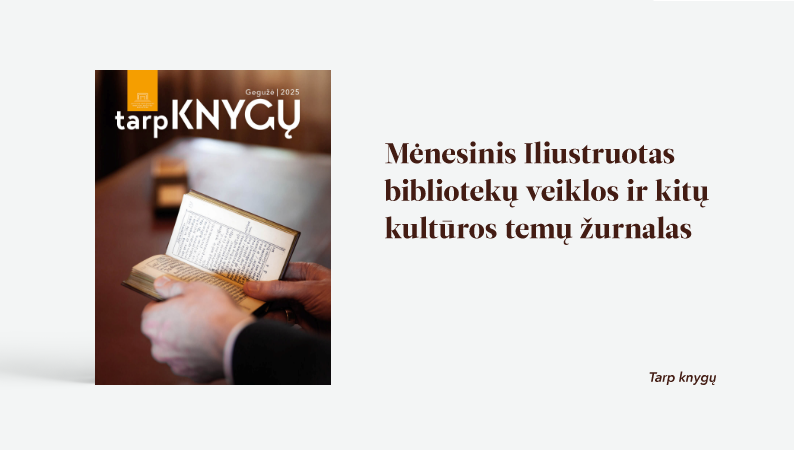 „Tarp knygų“ gegužės mėnesio numeris