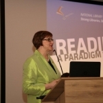 Konferencijos dalyvius sveikino buvusi IFLA prezidentė Sinikka Sipilä