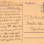 Kazio Griniaus laiškas Felicijai Bortkevičienei. 1943 m. birželio 23 d., Ąžuolų Būda-Birštonas. (F68-213).