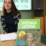 Nacionalinės bibliotekos darbuotoja Monika Ivaškaitė