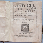 Nacionalinės bibliotekos įsigyto XVII a. konvoliuto nuotrauka