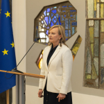 Europos Tarybos generalinis sekretorius lankėsi Nacionalinėje bibliotekoje, kur šiemet pradės veikti informacijos punktas baltarusiams 