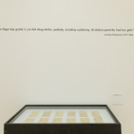 “I Often Forget”. Exhibition by Jonas Kulikauskas