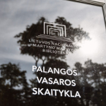 Palangos vasaros skaitykla. Nuotr. aut. Vygaudas Juozaitis