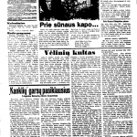 Žiemys A. Vėlinių kultas. „Vakarai“, 1937, lapkr. 1, p. 2.