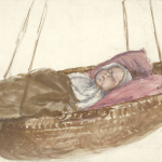 A. Žmuidzinavičius. Miega. 1903 © epaveldas.lt