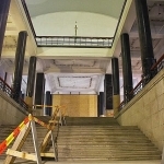 Nacionalinės bibliotekos pagrindiniai laiptai, 2013 m. gruodžio 4 d.