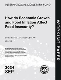 how do economic growth and food affect food insecurity