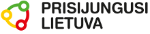 Projekto „Prisijungusi Lietuva“ logotipas